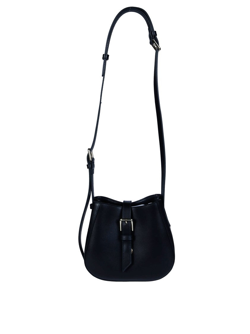 Furla Dora Compact Leather Mini Bucket Bag