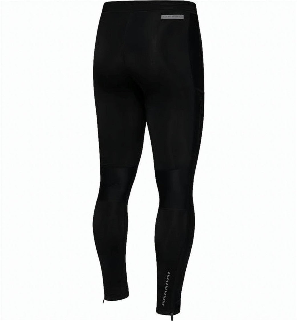 Haglöfs High-Waisted Black Activewear Leggings With Zippered Pocket