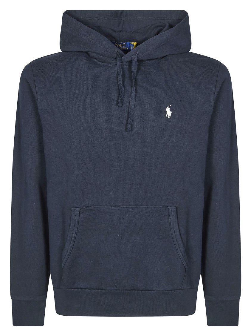 Polo Ralph Lauren Dark Navy Kangaroo Pocket Drawstring Hoodie