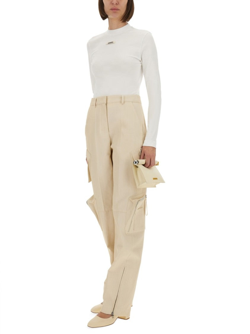 Jacquemus The Grosgrain Long-Sleeved T-Shirt