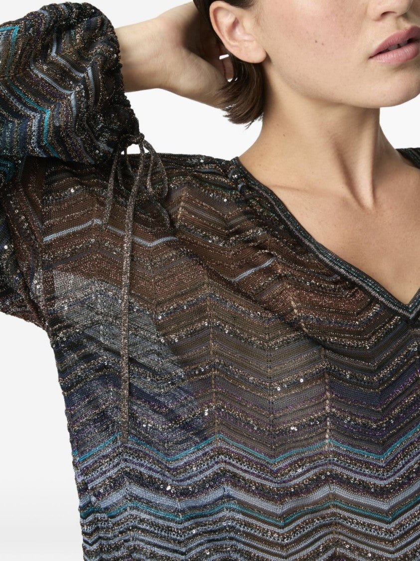 Missoni Oversized V-Neck Shirt