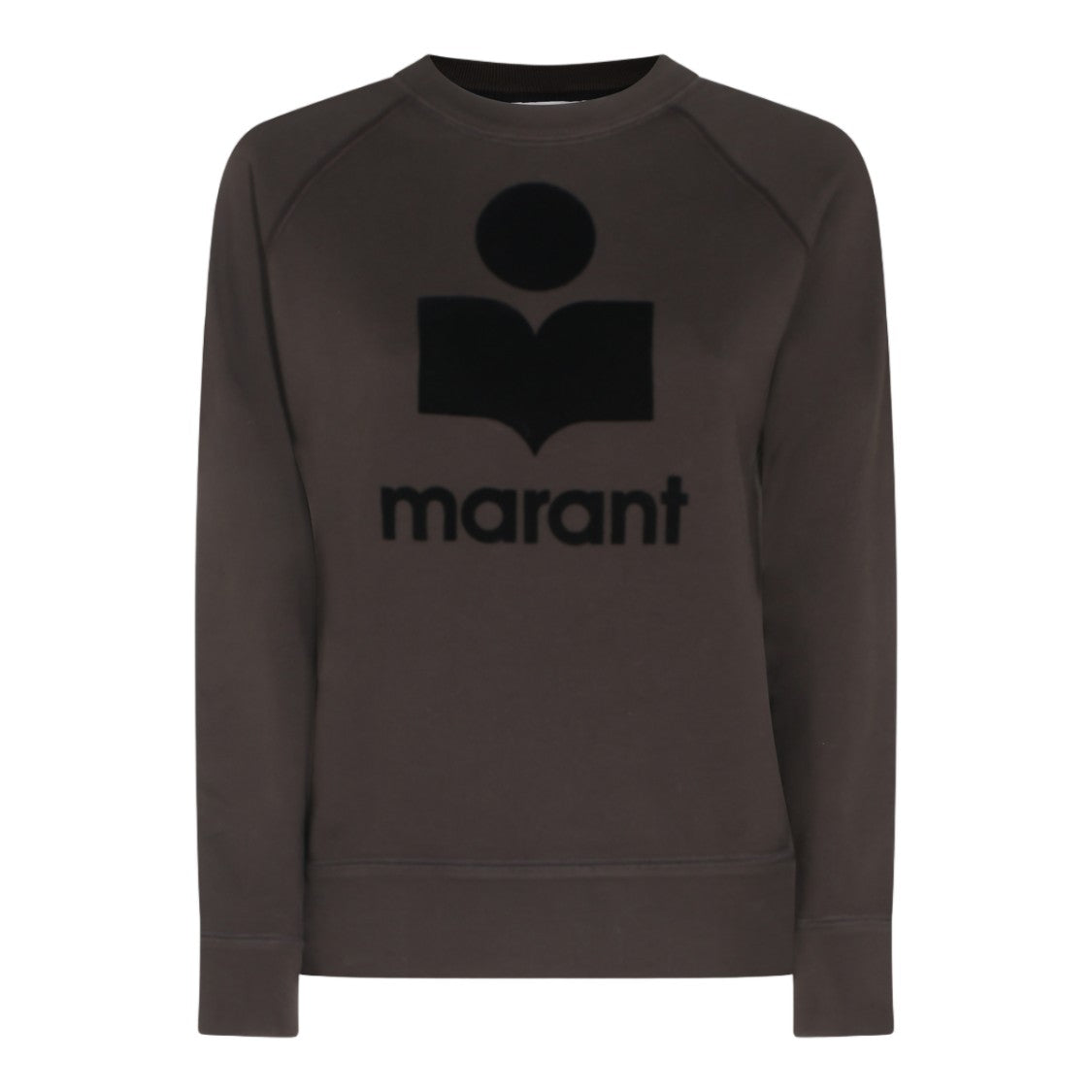 Isabel Marant Étoile Relaxed Fit Sweater With Textured Logo Graphic