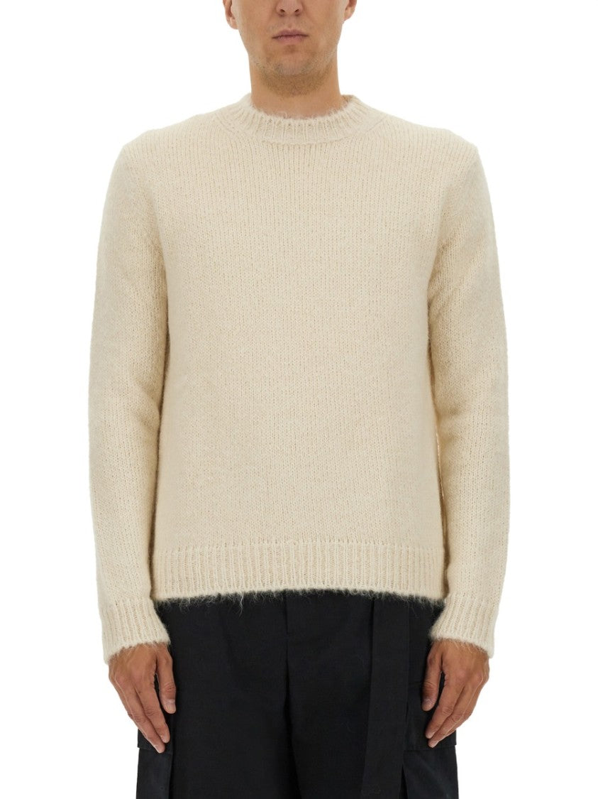 Jil Sander Relaxed Fit Alpaca Blend Sweater