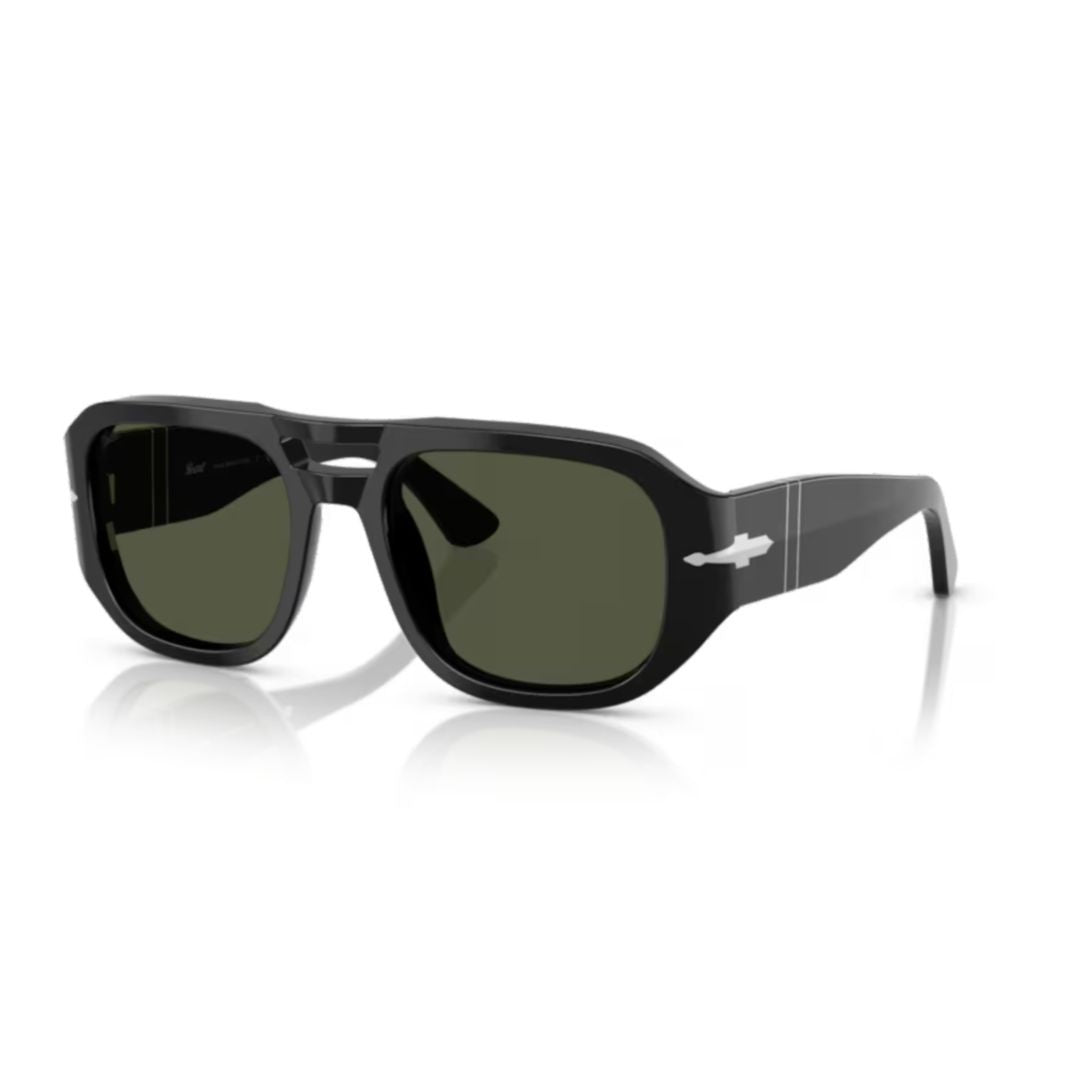 Persol 0Po3373s Square Acetate Sunglasses With Double Bridge