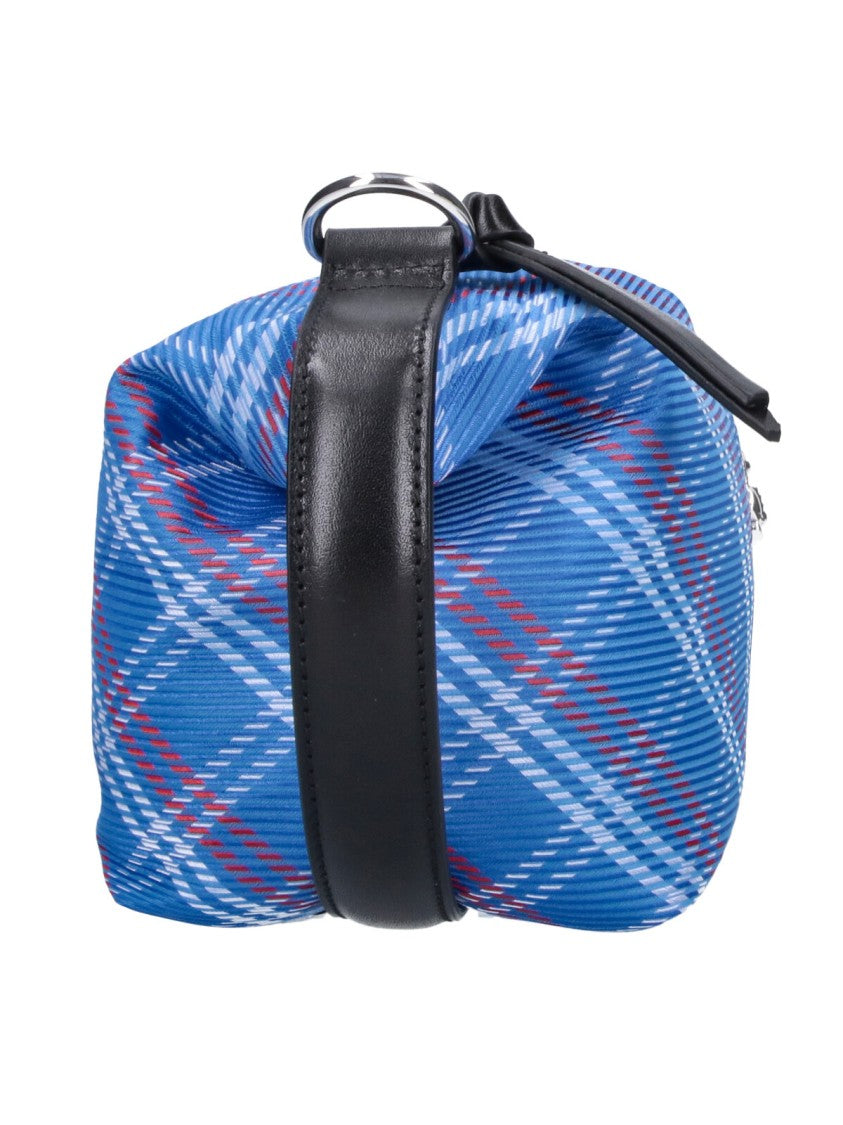 Vivienne Westwood Stuart Check Zip Wash Pouch