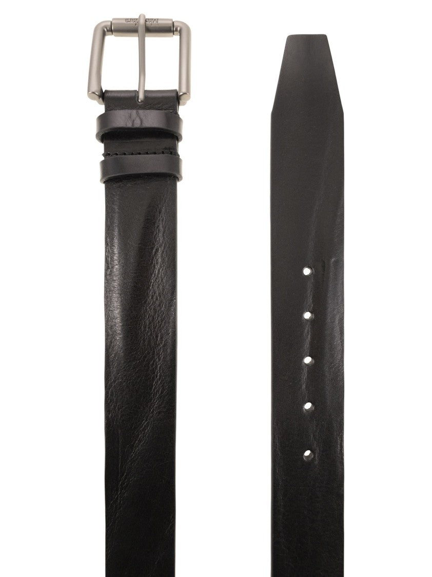 Max Mara Buckle40xlong - Long Leather Belt