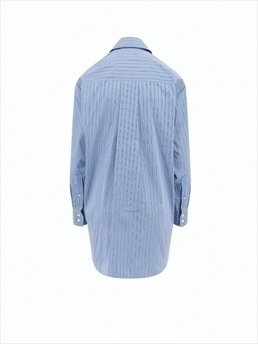 Isabel Marant Button-Up Relaxed Fit Shirt With Vertical Stripes