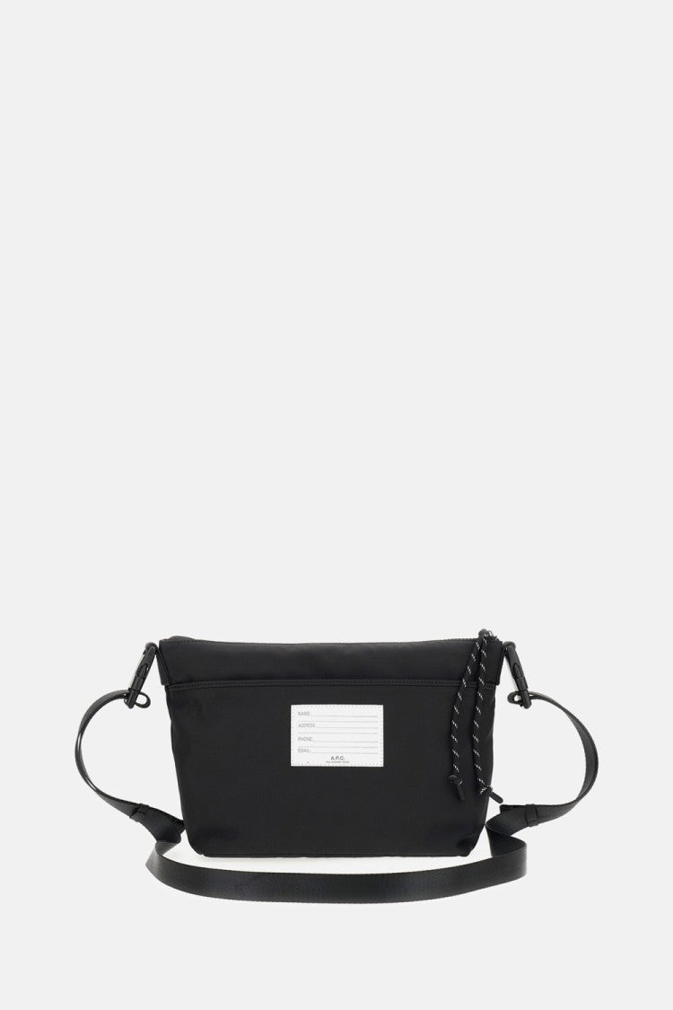 A.P.C. Technical Ripstop Fabric Crossbody Trek Bag