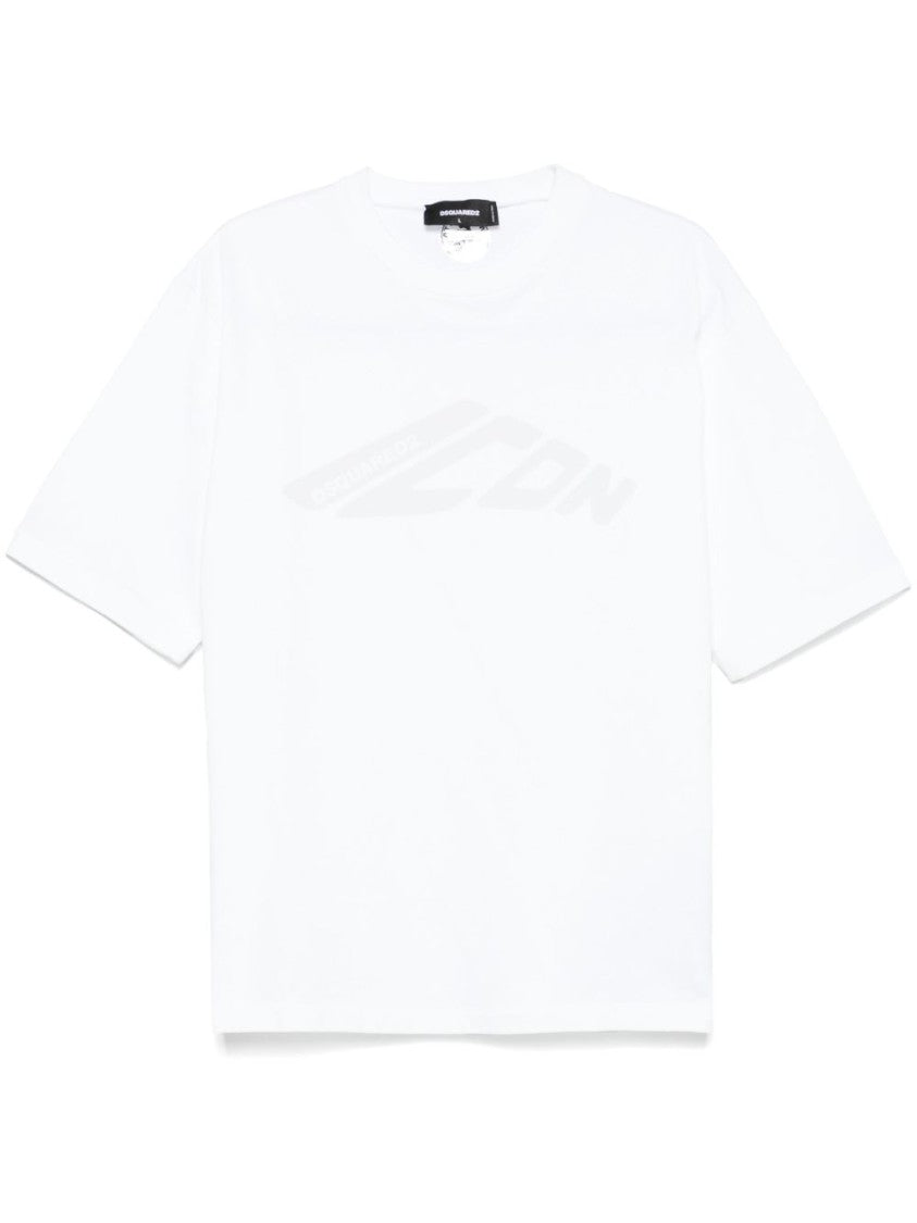 Dsquared2 Crisp White Cotton T-Shirt