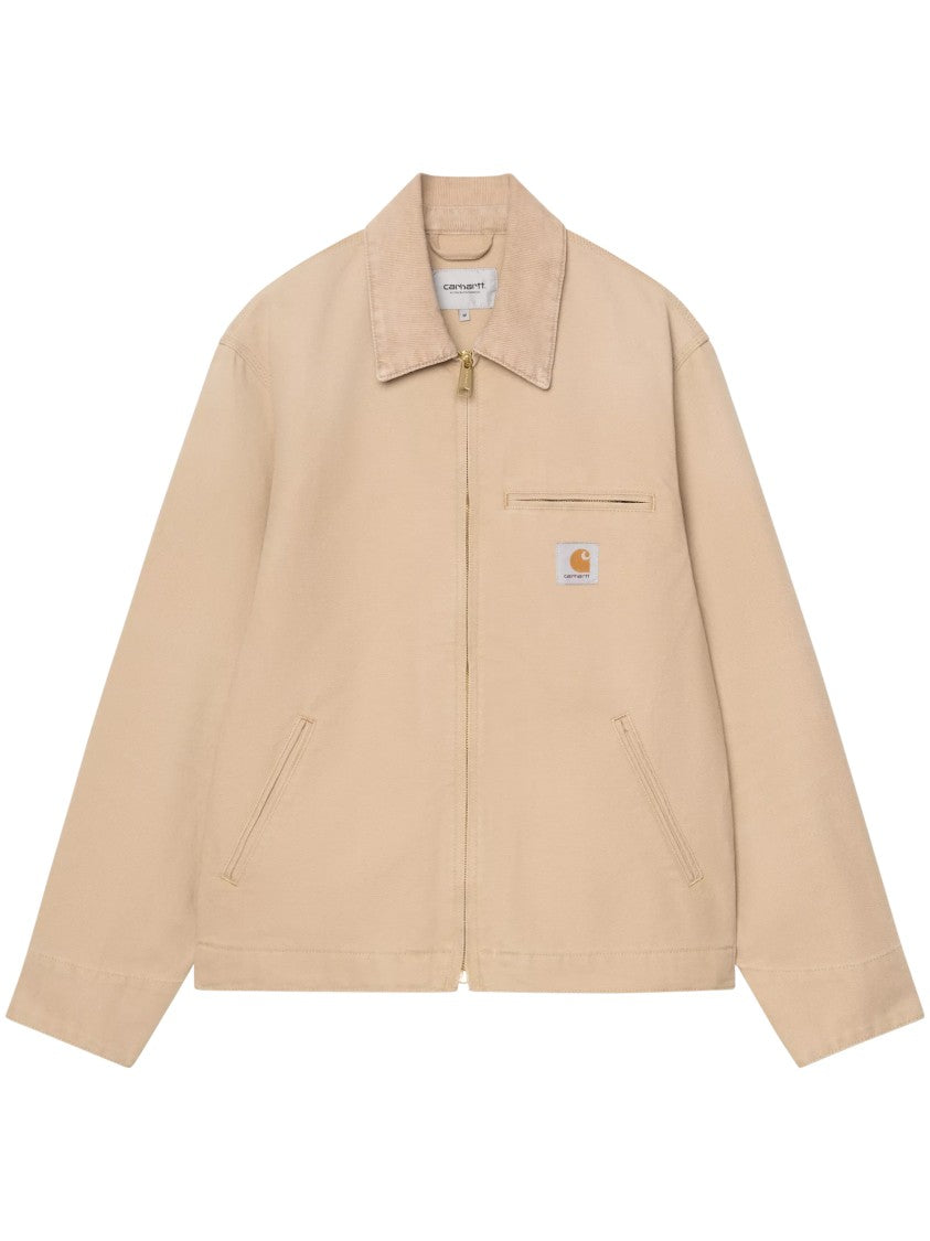 Carhartt Wip Boxy-Cut Organic Cotton Jacket With Pointed Collar