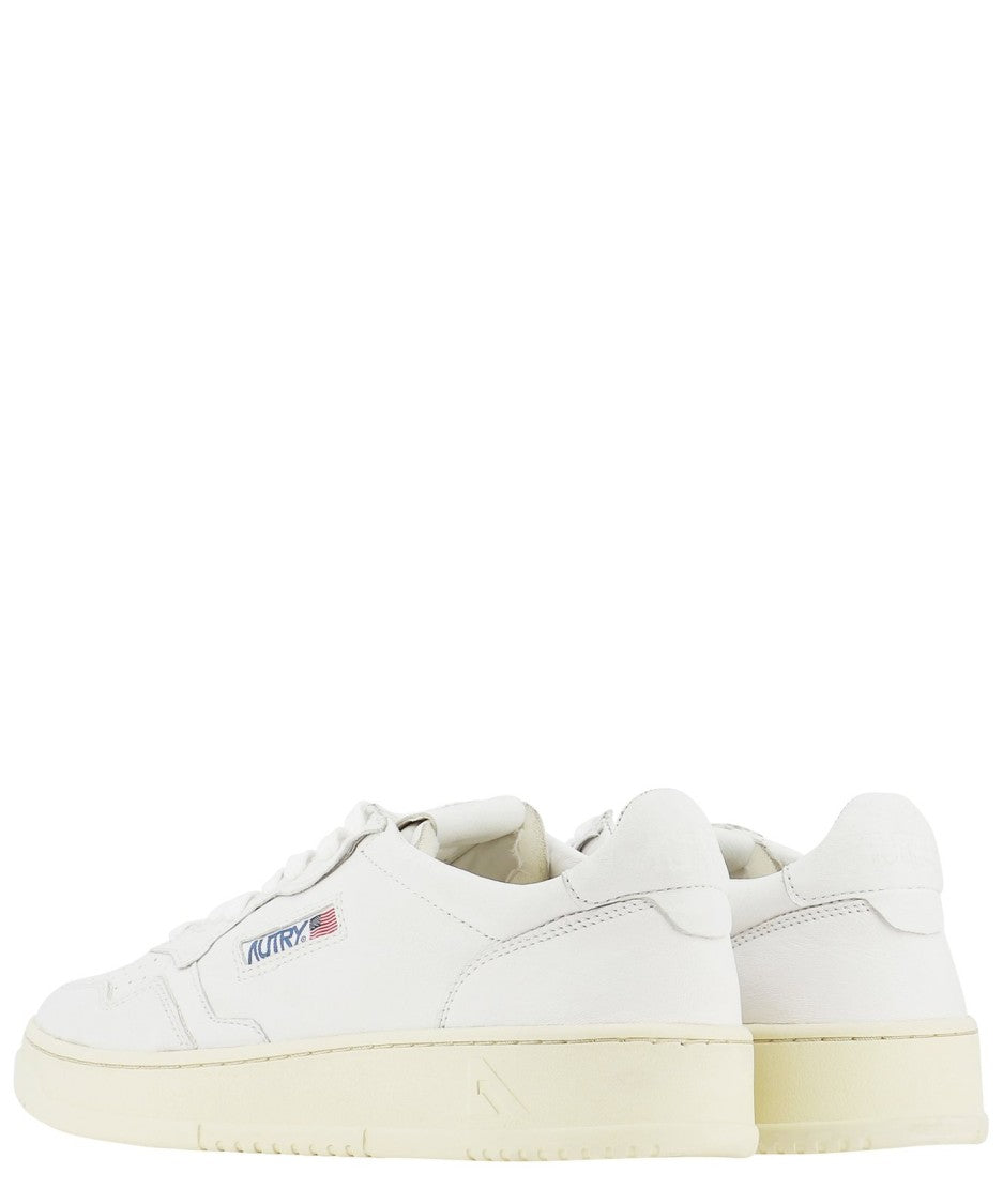 Autry Low-Top Sneakers With Perforated Leather Upper