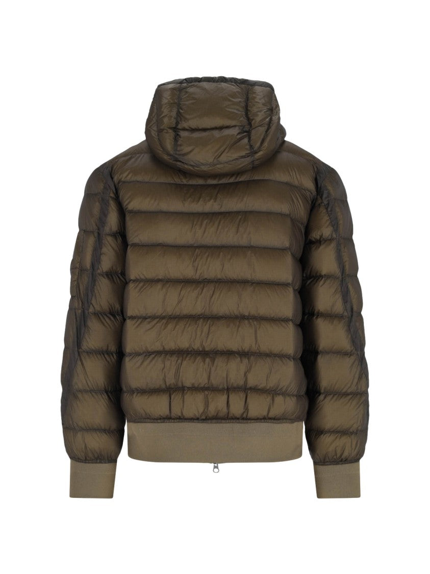C.P. Company Logo Padded Down Jacket – Green