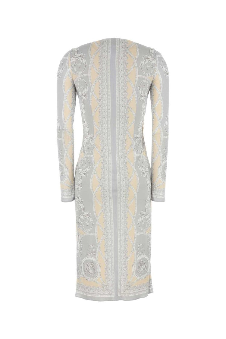 Versace Printed Viscose Dress