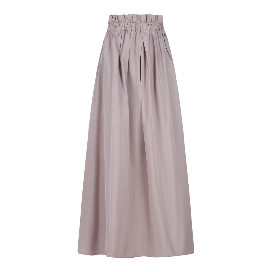 Herno Maxi Skirt With Gathered Elastic Waistband