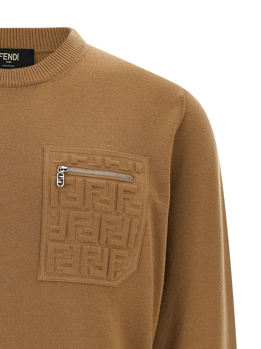 Fendi Ff Pocket Sweater
