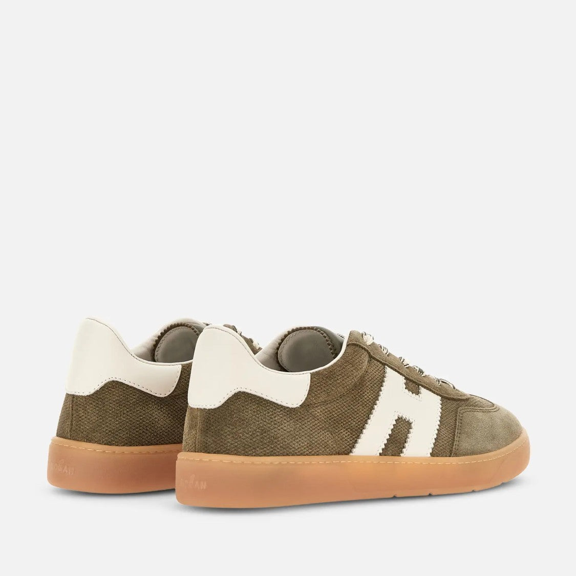 Hogan Cool Lace-Up Sneakers In Calfskin