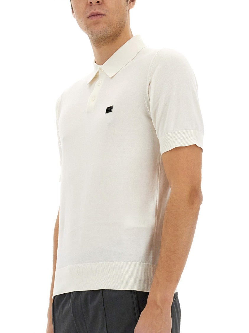 Dolce & Gabbana Polo With Logo