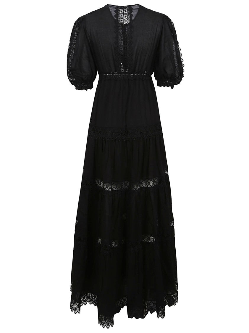 Charo Ruiz Ibiza Cotton Blend Elegant Dress