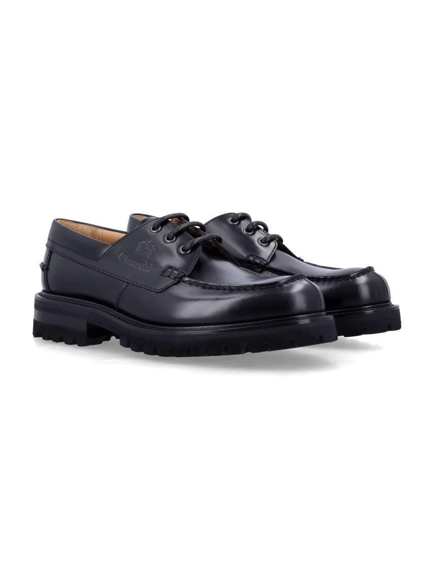 Church's Church’S Pickering Black Leather Derby Shoes
