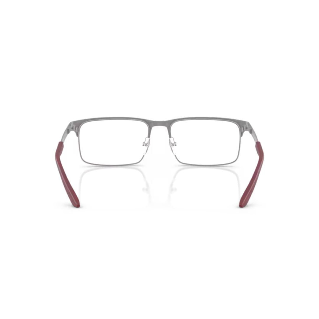 Emporio Armani 0Ea1170 Rectangular Metal Eyeglass Frames With Adjustable Nose Pads