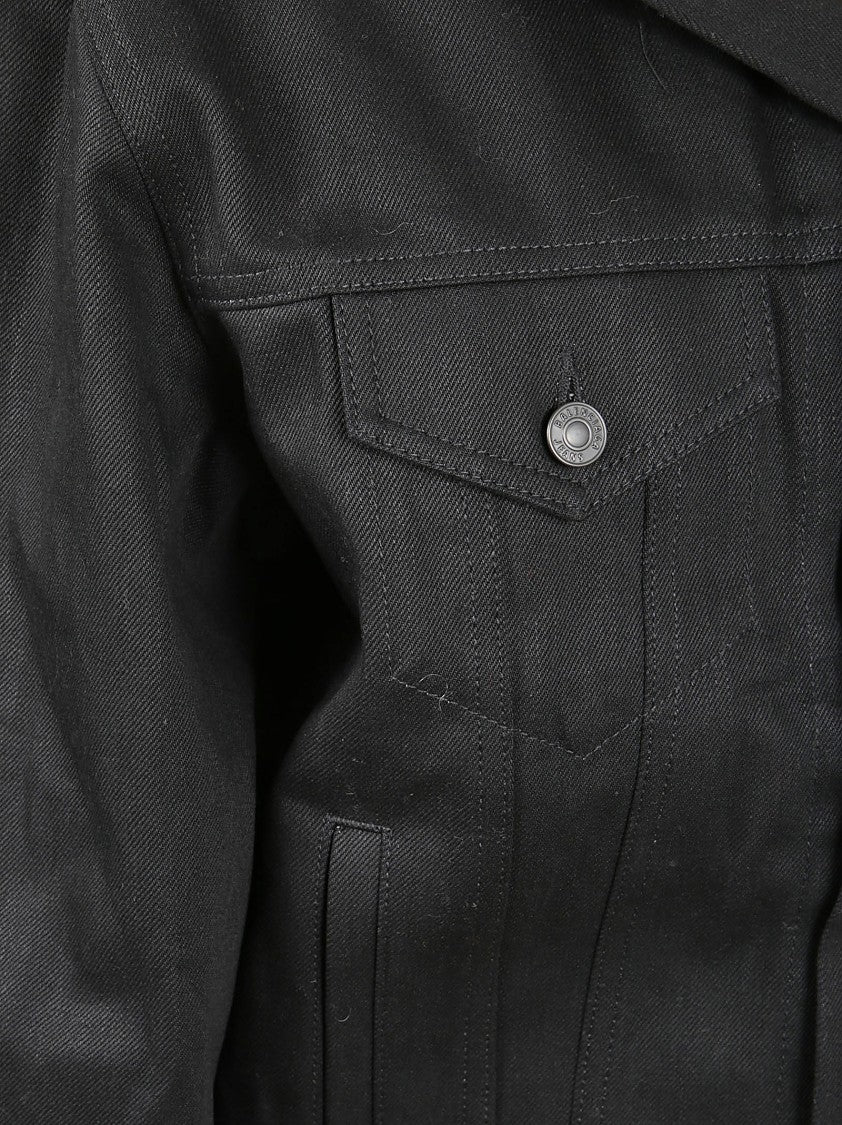 Balenciaga Structured Cotton Jacket With Metal Buttons