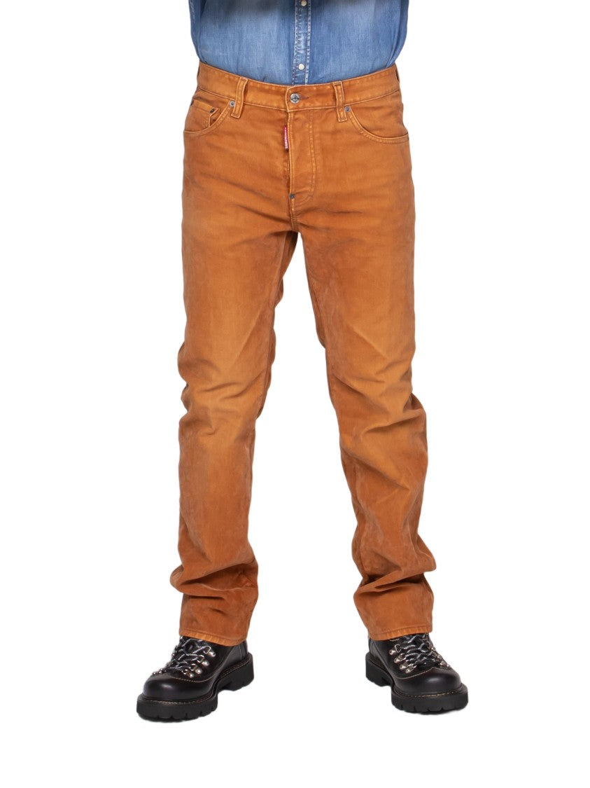 Dsquared2 Straight-Leg Casual Pants With Subtle Fading