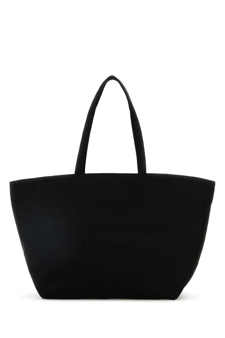 Alexander Wang Black Nylon Punch Shopping Bag