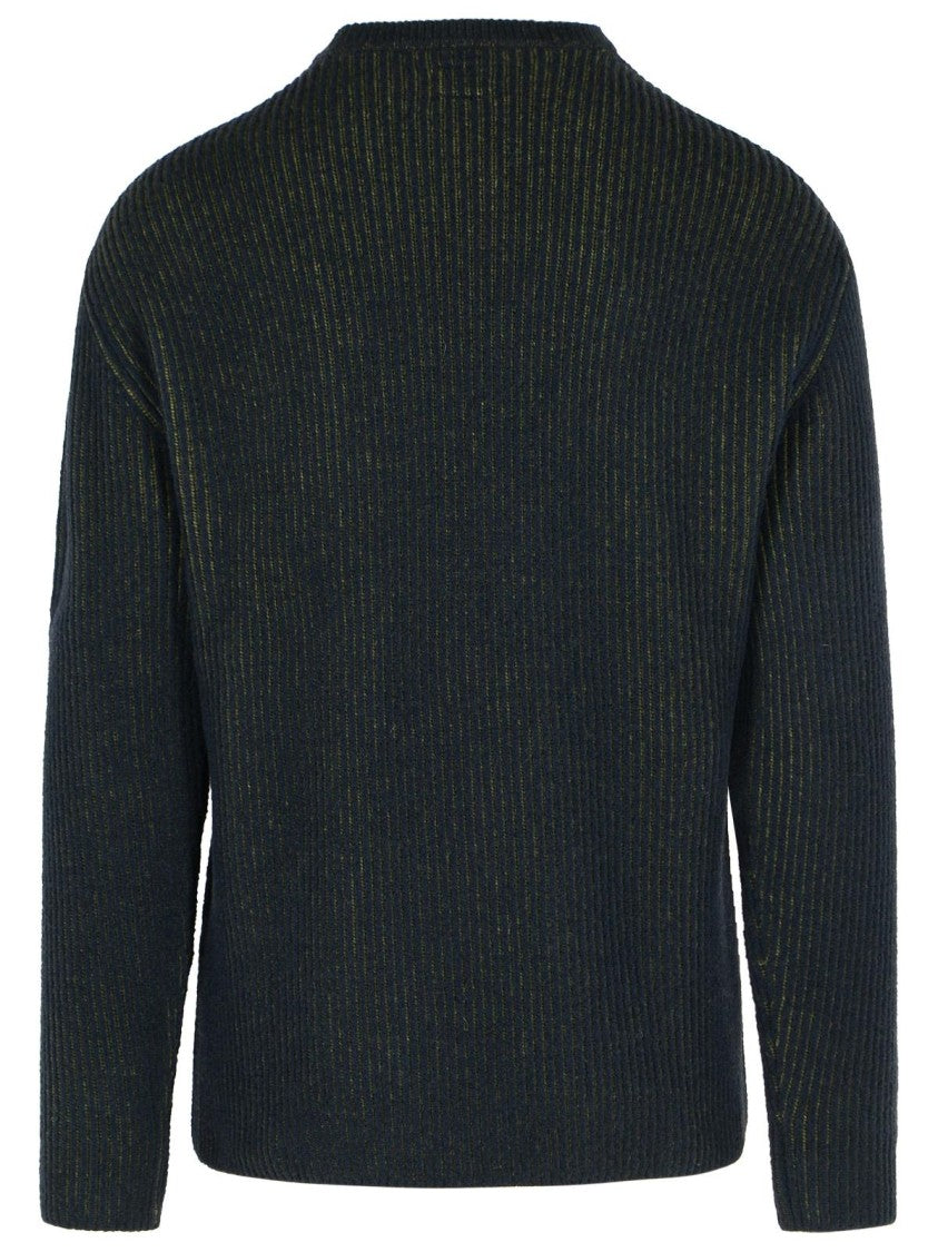 C.P. Company Green Wool Blend Sweater