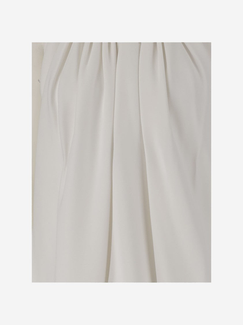 Sportmax Long Viscose Mini Dress