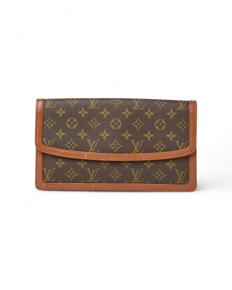 Louis Vuitton Vintage Mm Monogram Clutch Bag