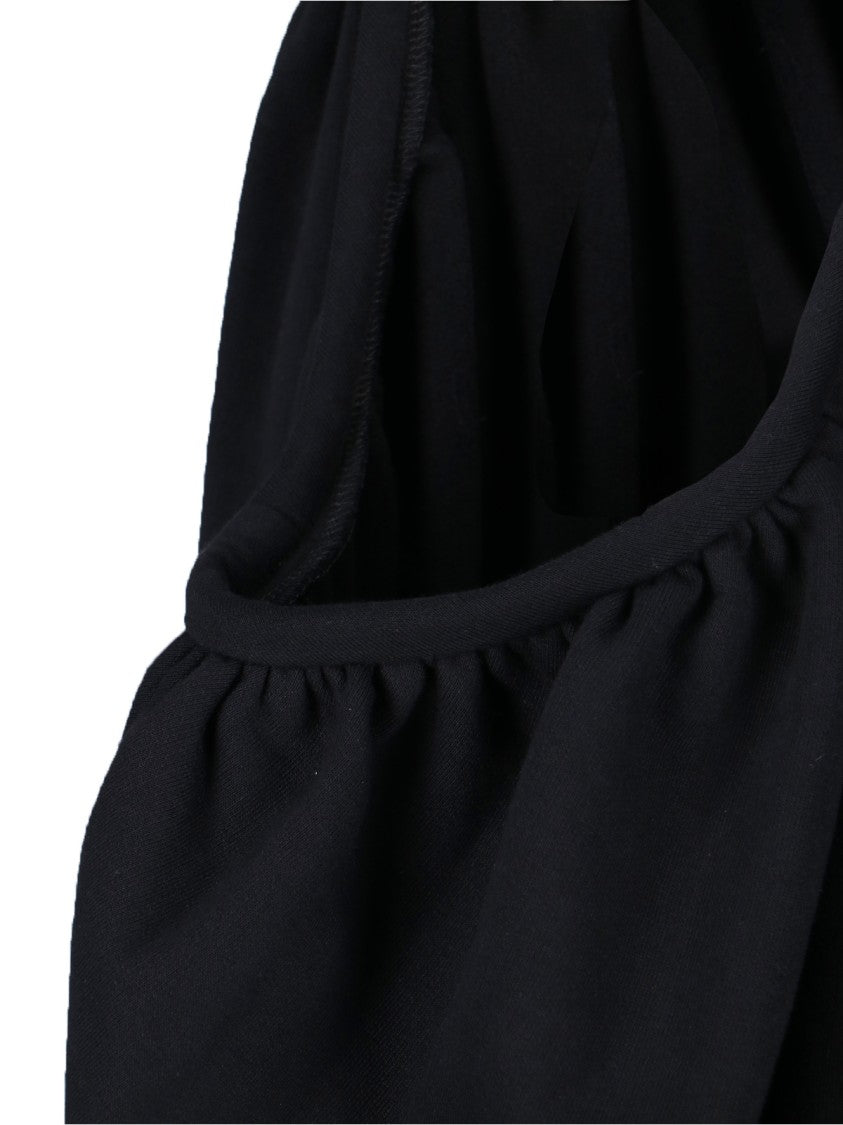 Duran Lantik Draped Maxi Dress – Black