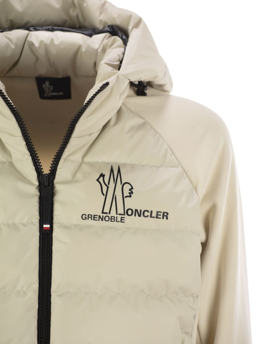 Moncler Grenoble Padded Zip-Up Hoodie