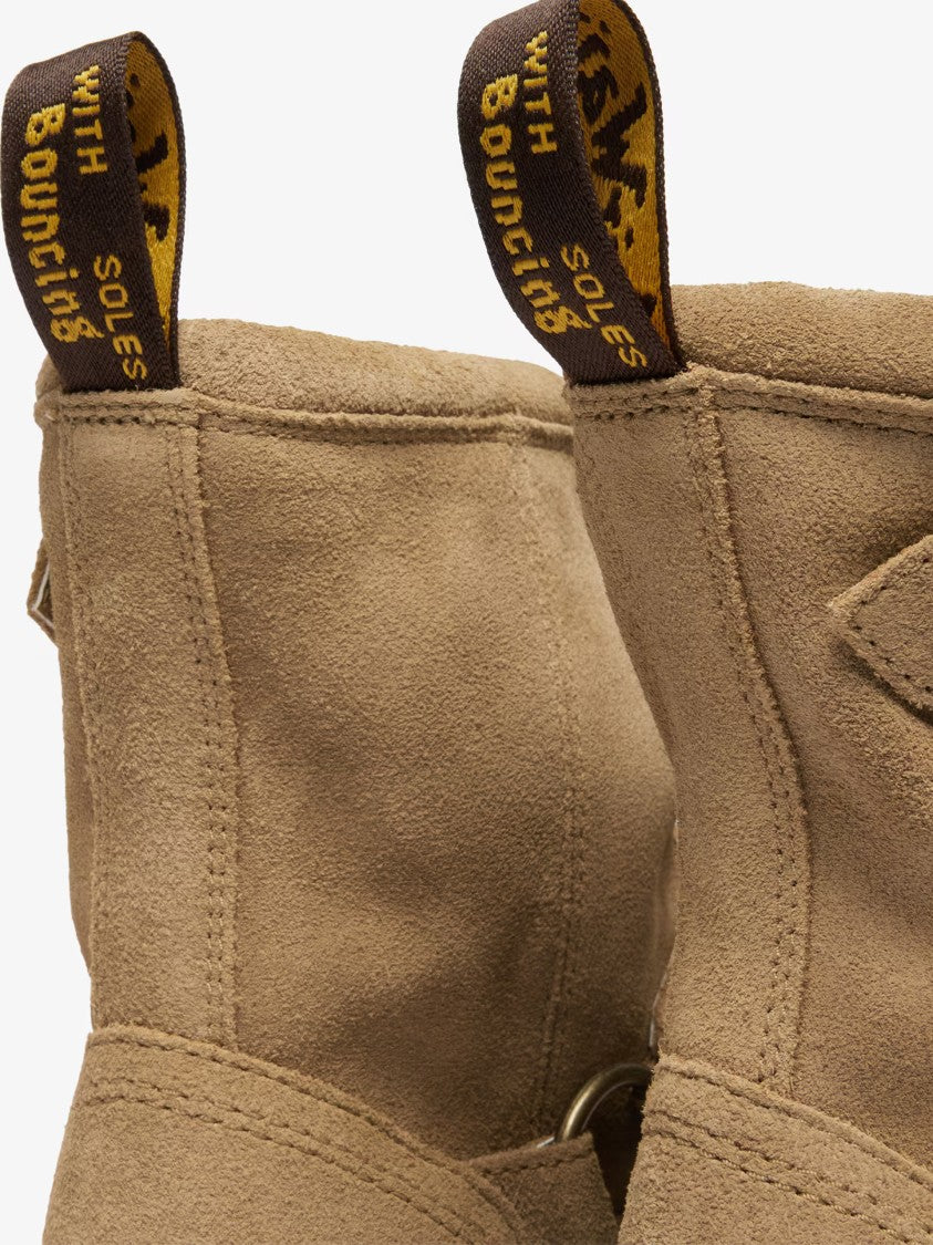 Dr. Martens Anistone Hrns Tan Suede Ankle Boots