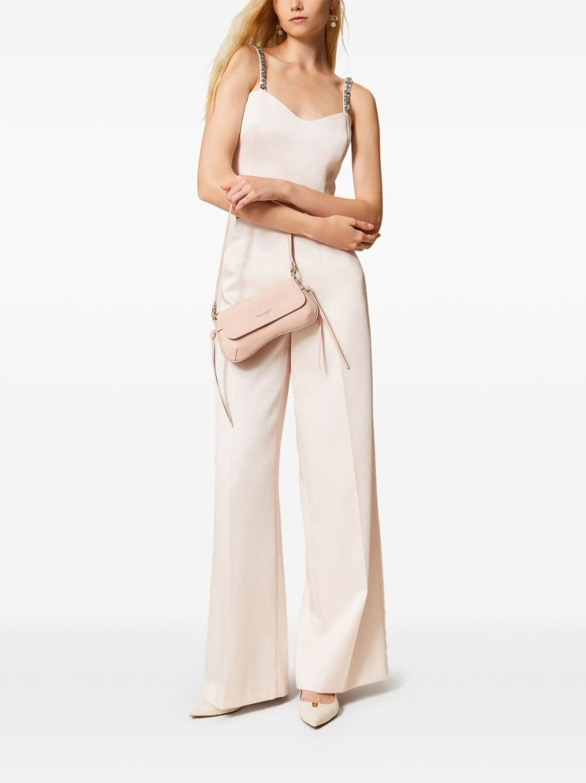 Twin-Set Wide-Leg Trousers With High Waist