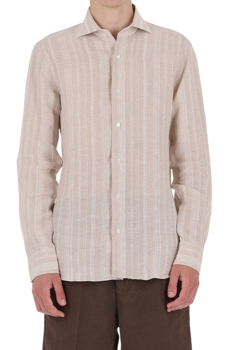 Barba Dandylife Woven Linen Shirt