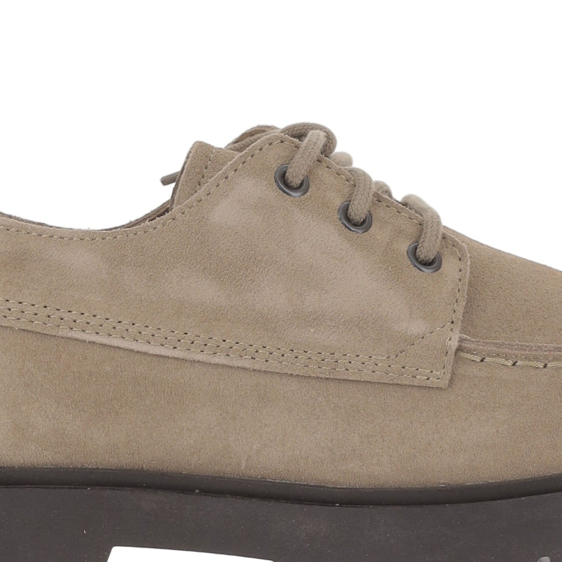 Birkenstock Low Suede Shoes With Round Toe And Anatomical Footbed