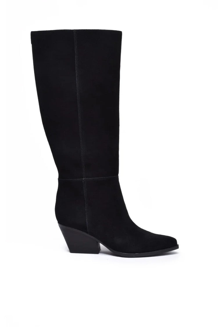 Guess Suede Boots - Black