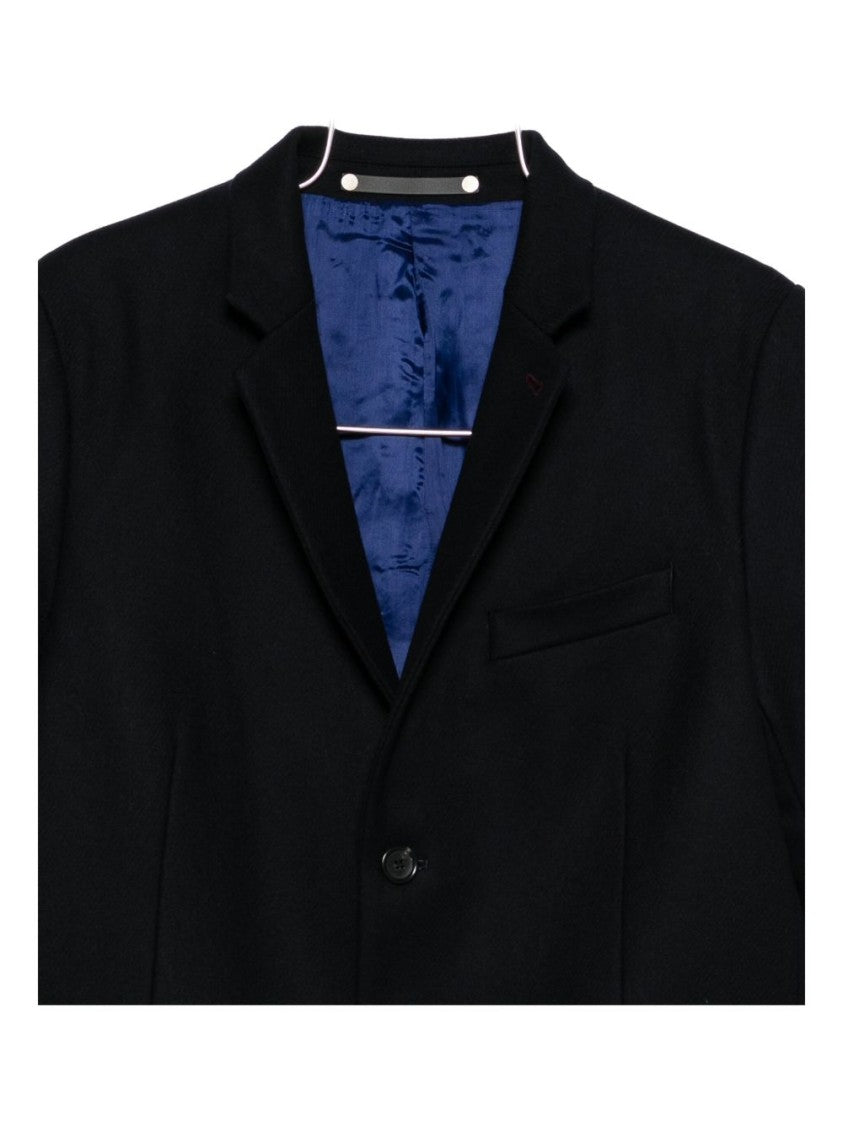 Paul Smith Tailored Black Viscose Giacconi Coat