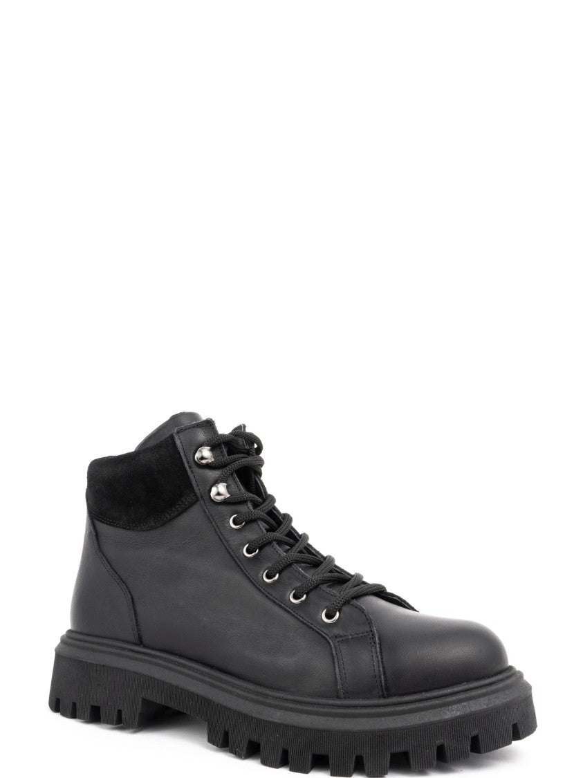 Sergio Moretti Lace-Up Ankle Boots