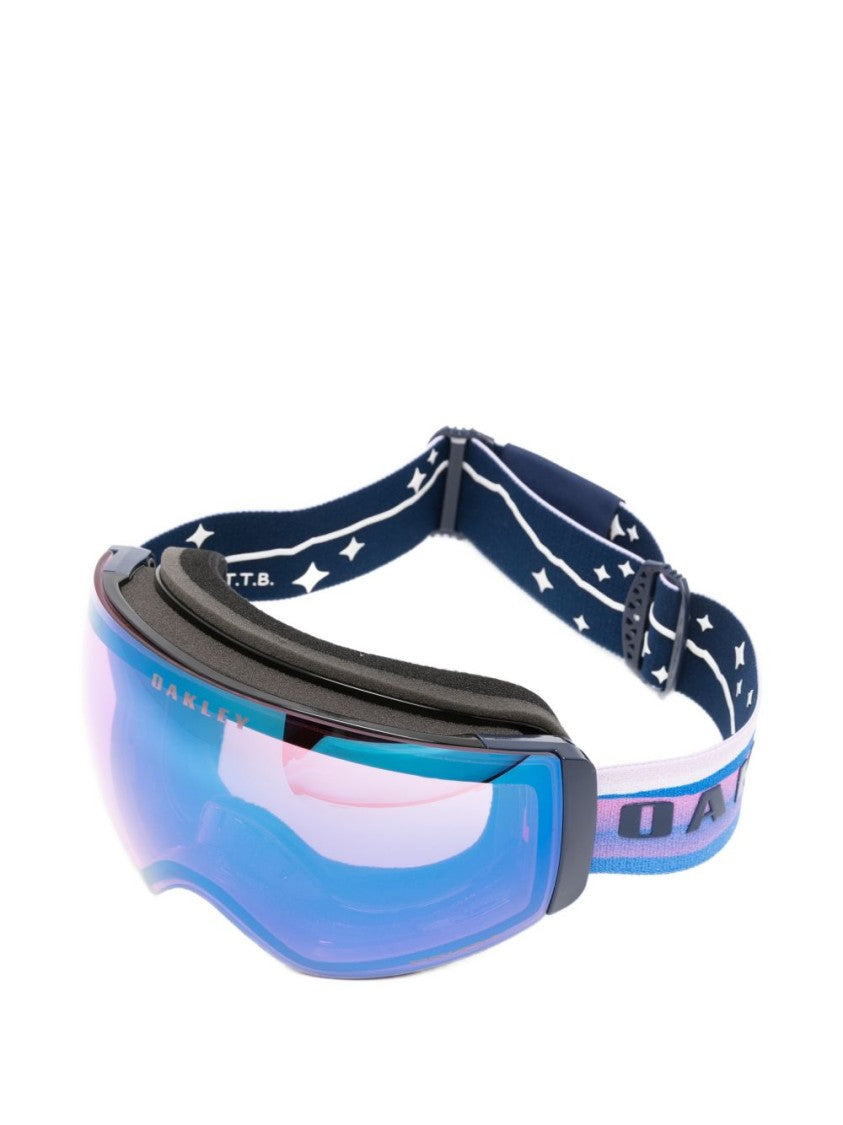 Oakley Reflective Curved Lens Sunglasses
