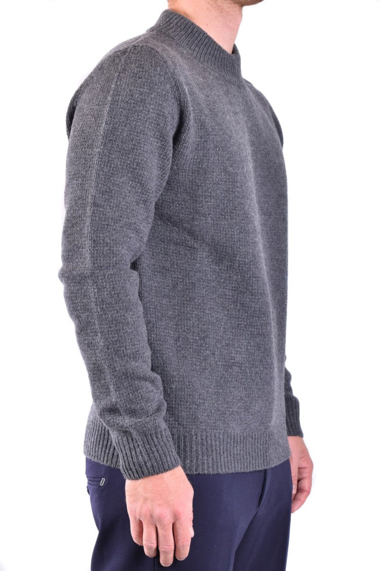 Dondup Textured Knitwear With Shoulder Button Detail
