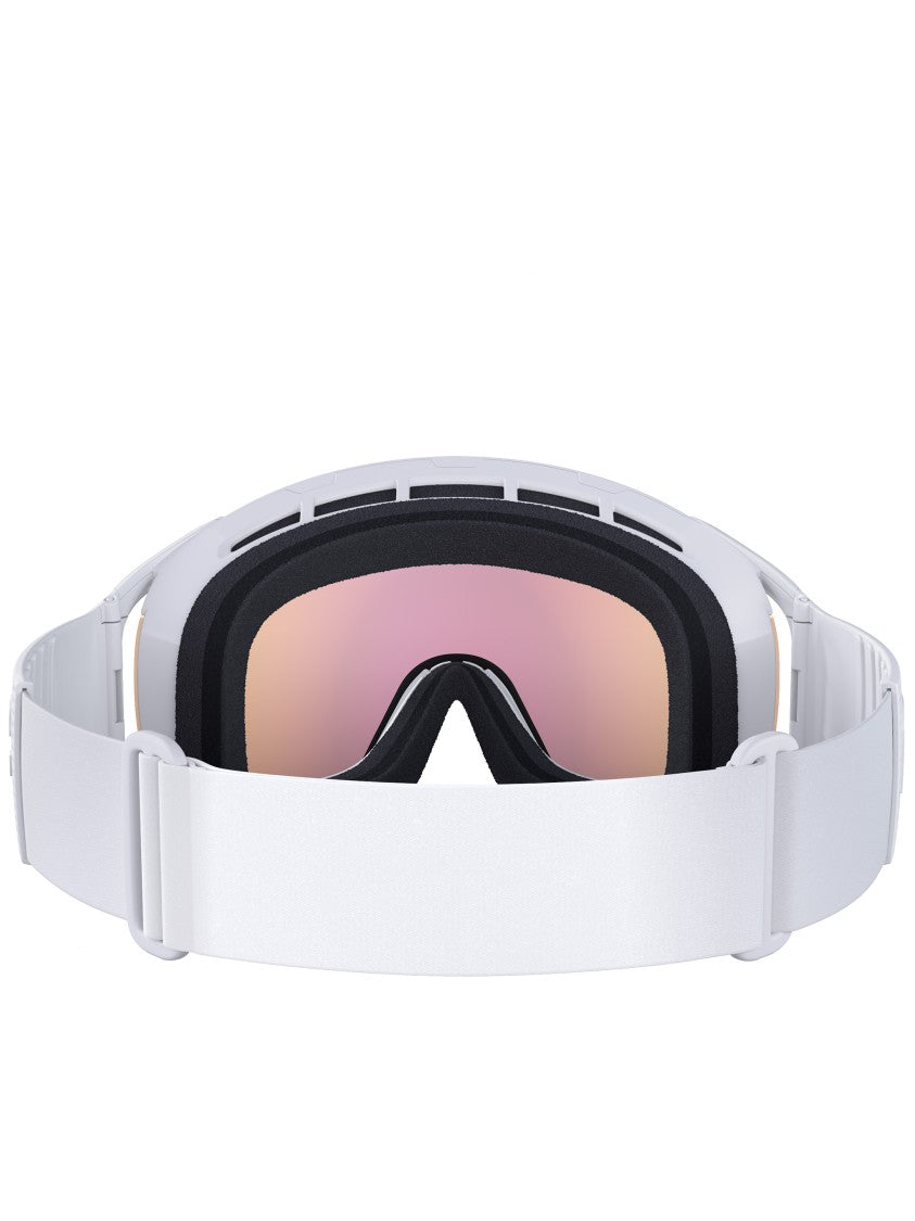 Poc White Zonula Reflective Gradient Ski Goggle