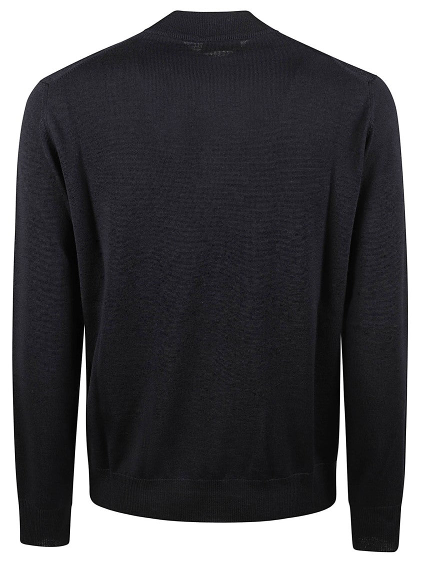 Altea Minimalist Virgin Wool Turtleneck Sweater
