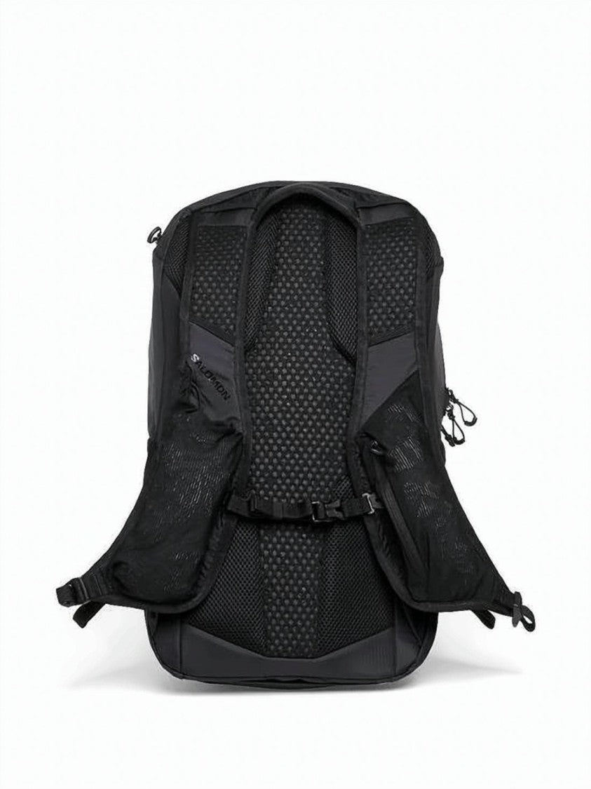Salomon Compact Black Polyamide Backpack With Durable Design