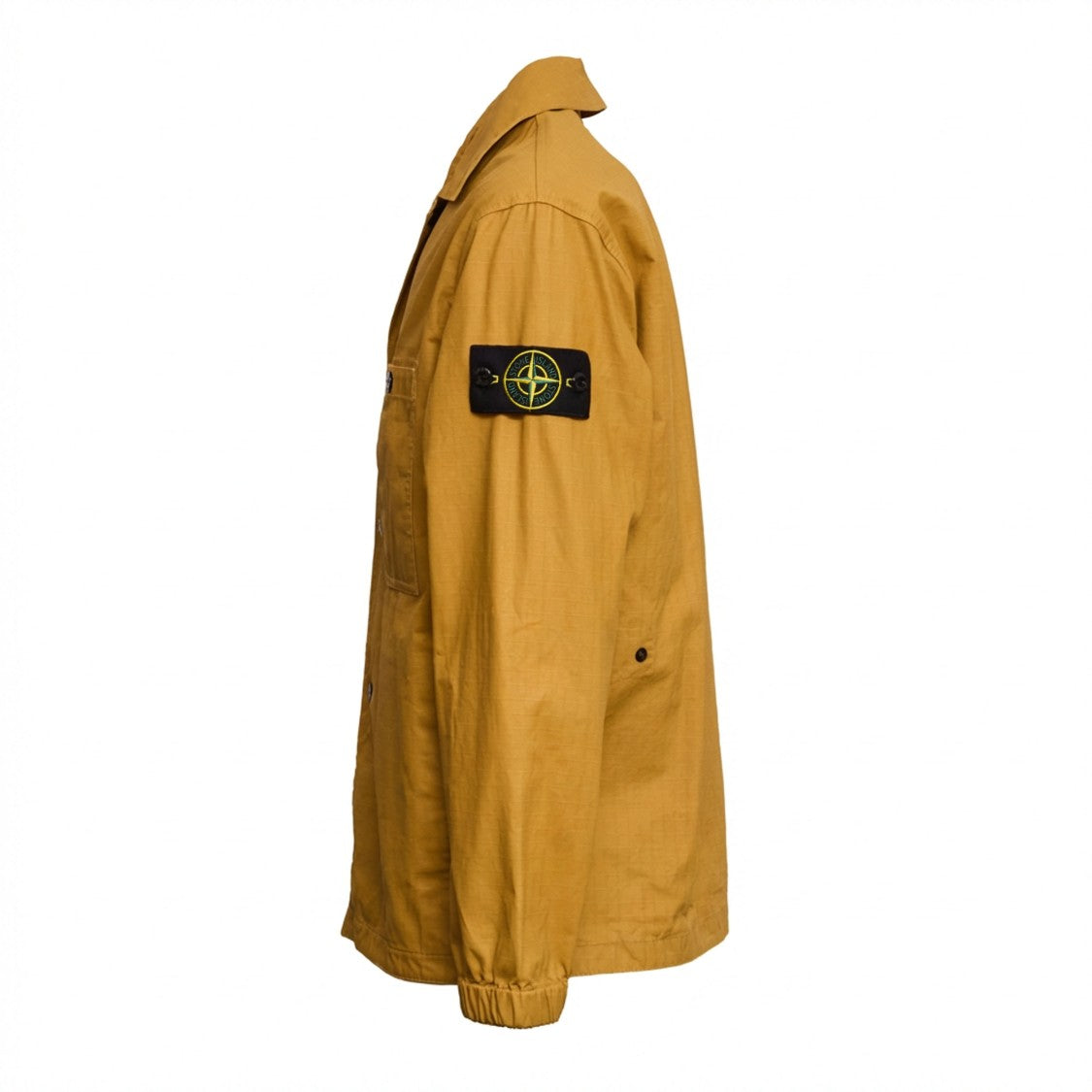 Stone Island Cotton Ripstop Logo Patch Overshirt