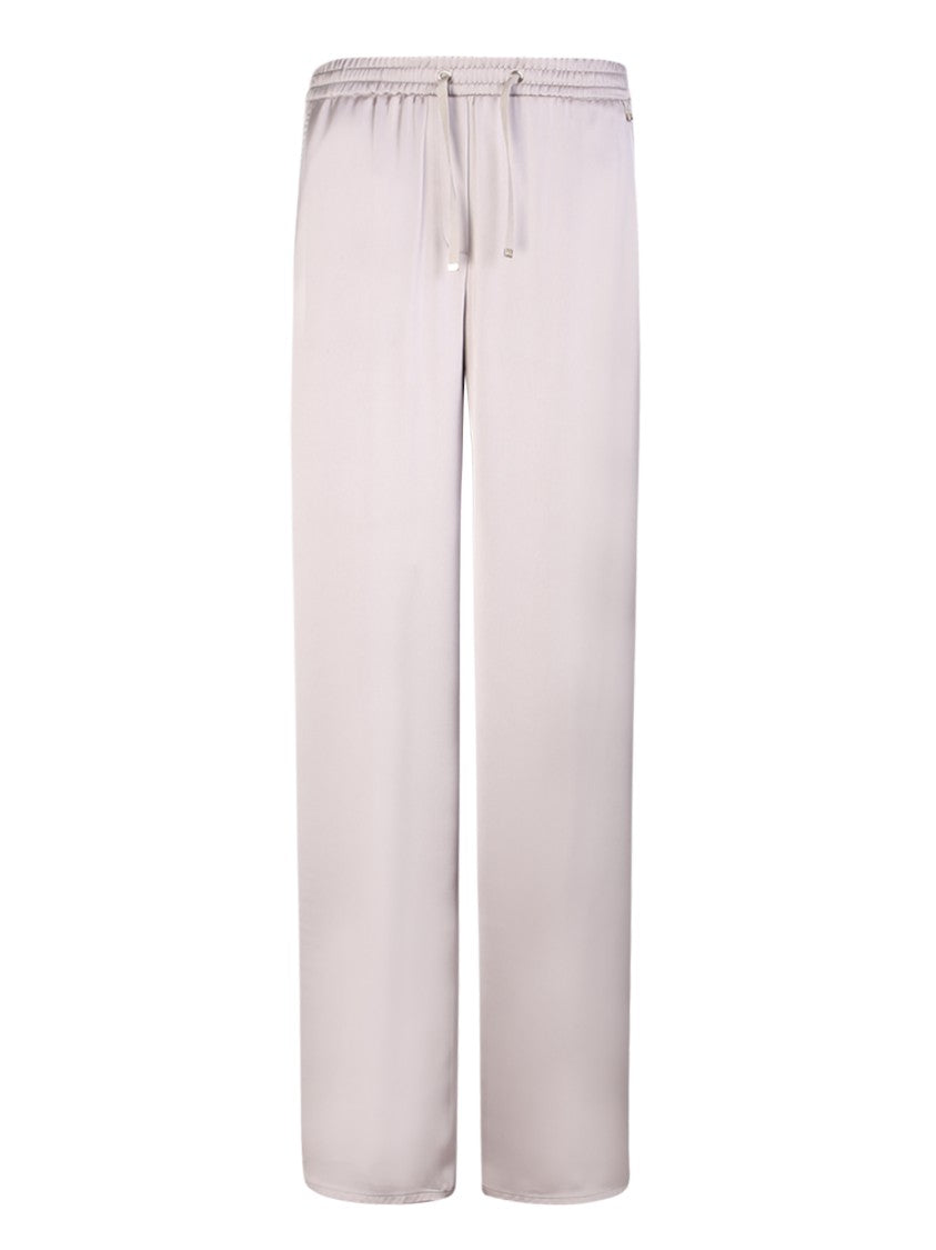Herno Satin Mid-Rise Loose Trousers