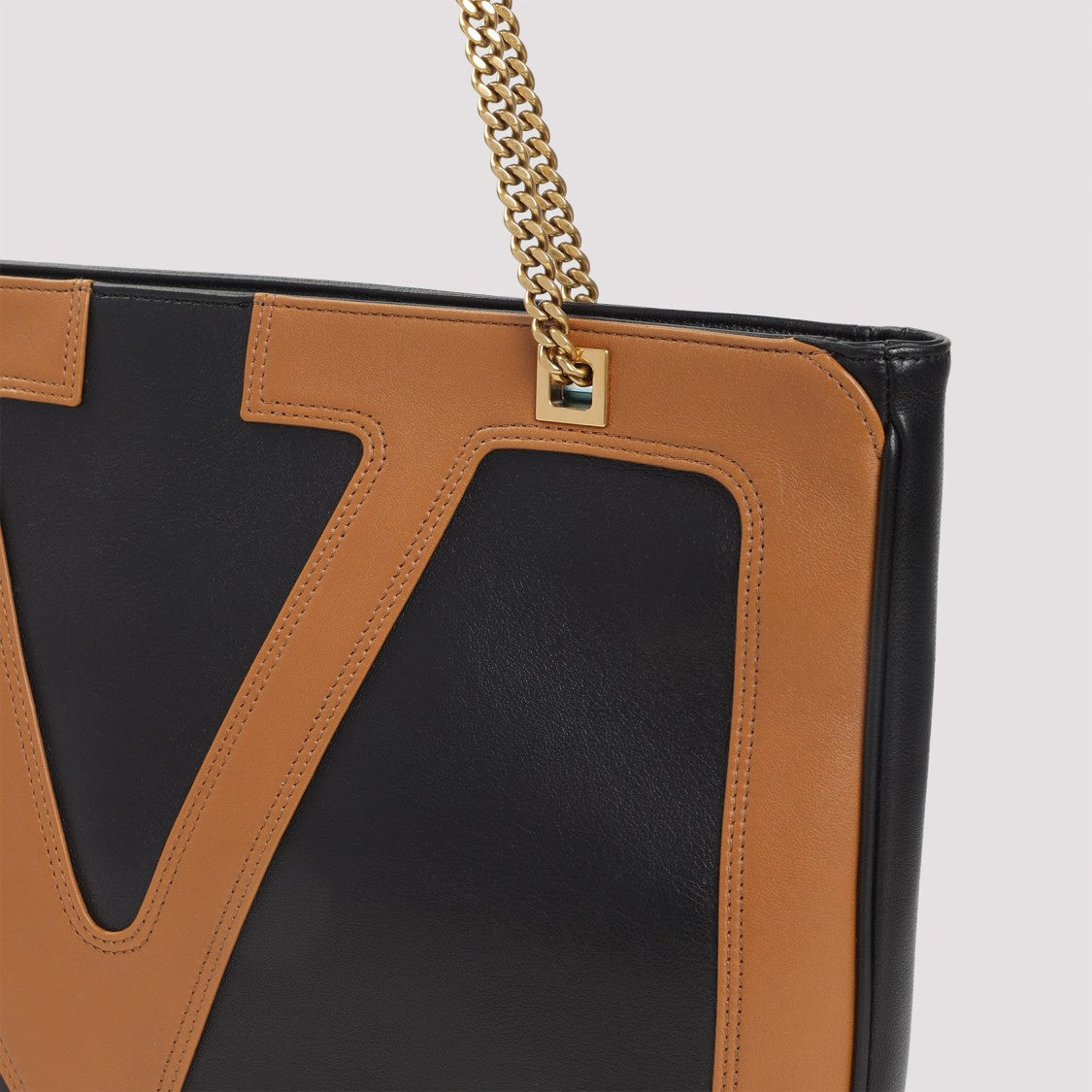 Valentino Garavani Lambskin Leather Shopper Bag
