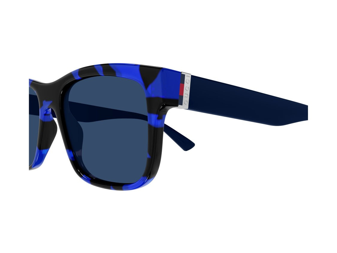 Gucci Blue Black Gg2085s Square Sunglasses