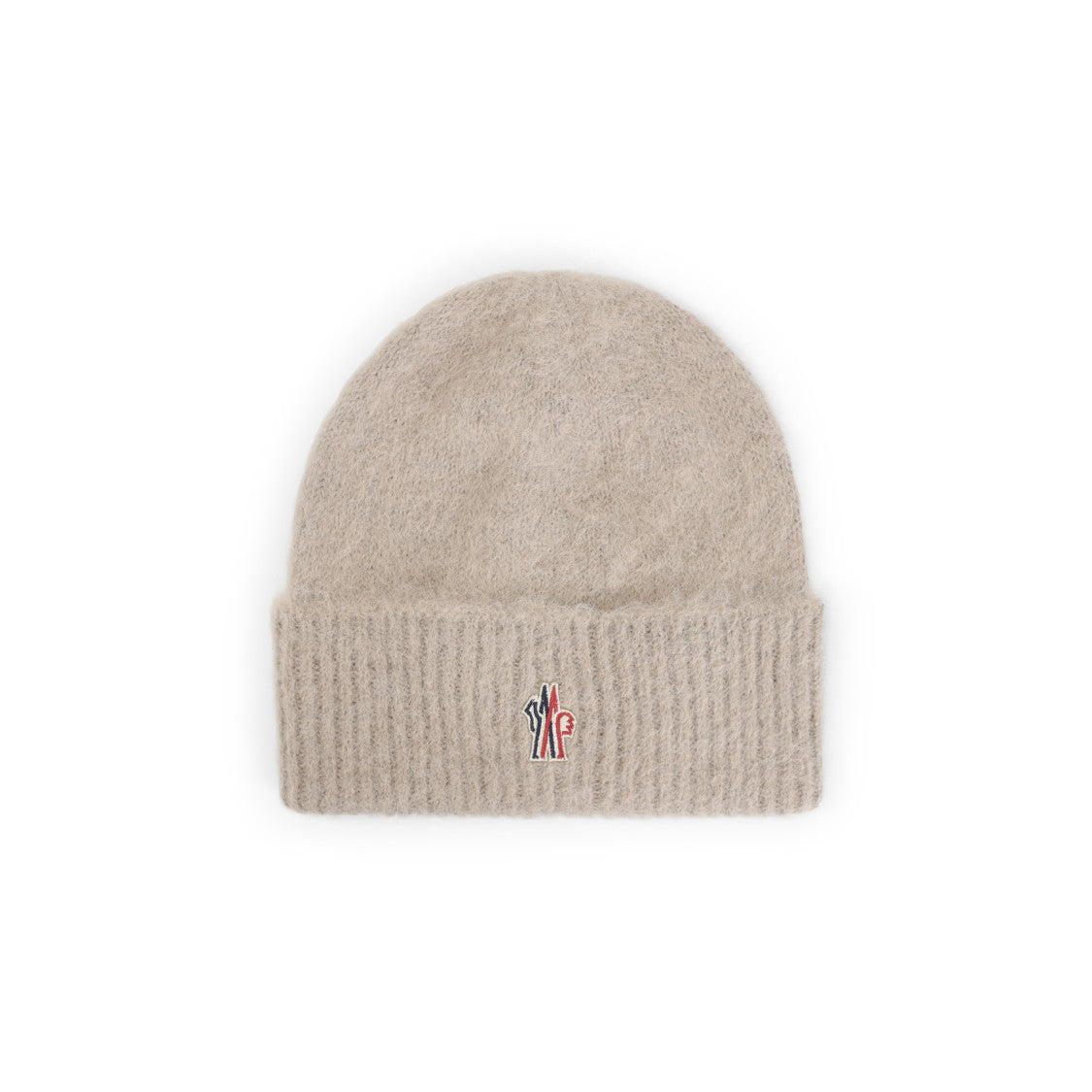 Moncler Grenoble Fluffy Knit Alpaca Blend Hat With Ribbed Hem