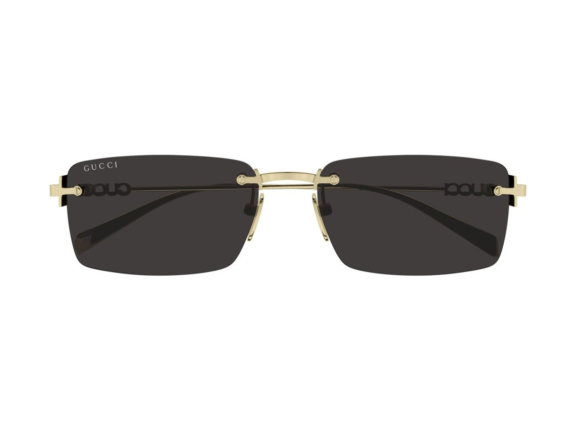 Gucci Gg1941s Square Rimless Gold Metal Sunglasses